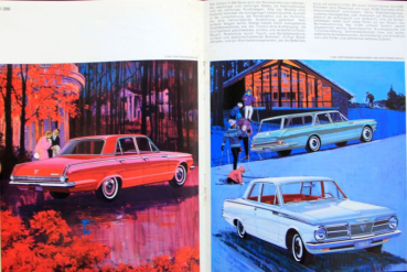 Plymouth Valiant Modelprogram 1965 Carbrochure (10343)